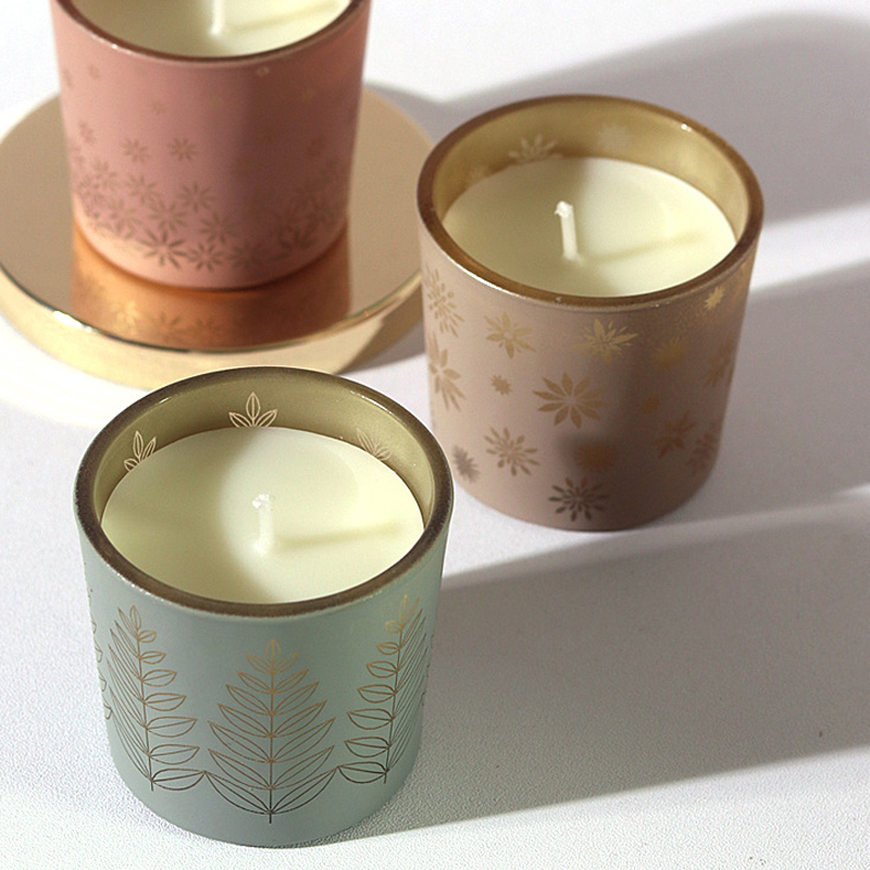 Paraffin Candle Wax - Kleurrijke keramische kaarsen creatieve huisgeur gesneden