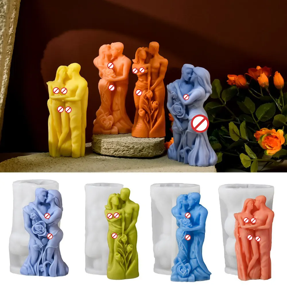 Candle Making Date - Valentijnsdag Rose Lover Kaars Siliconen Mal