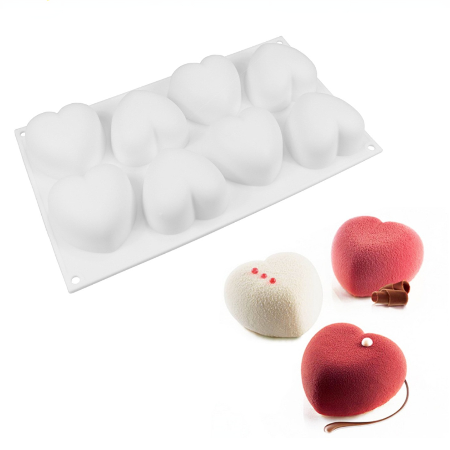 Candle Making Class - Liefde Hart Siliconen Zeep Schimmel Handgemaakte