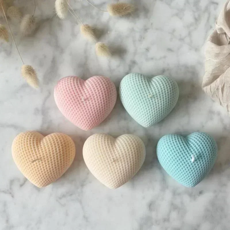 Candle Making Jelly - Handgemaakte mal weven liefde siliconen mal