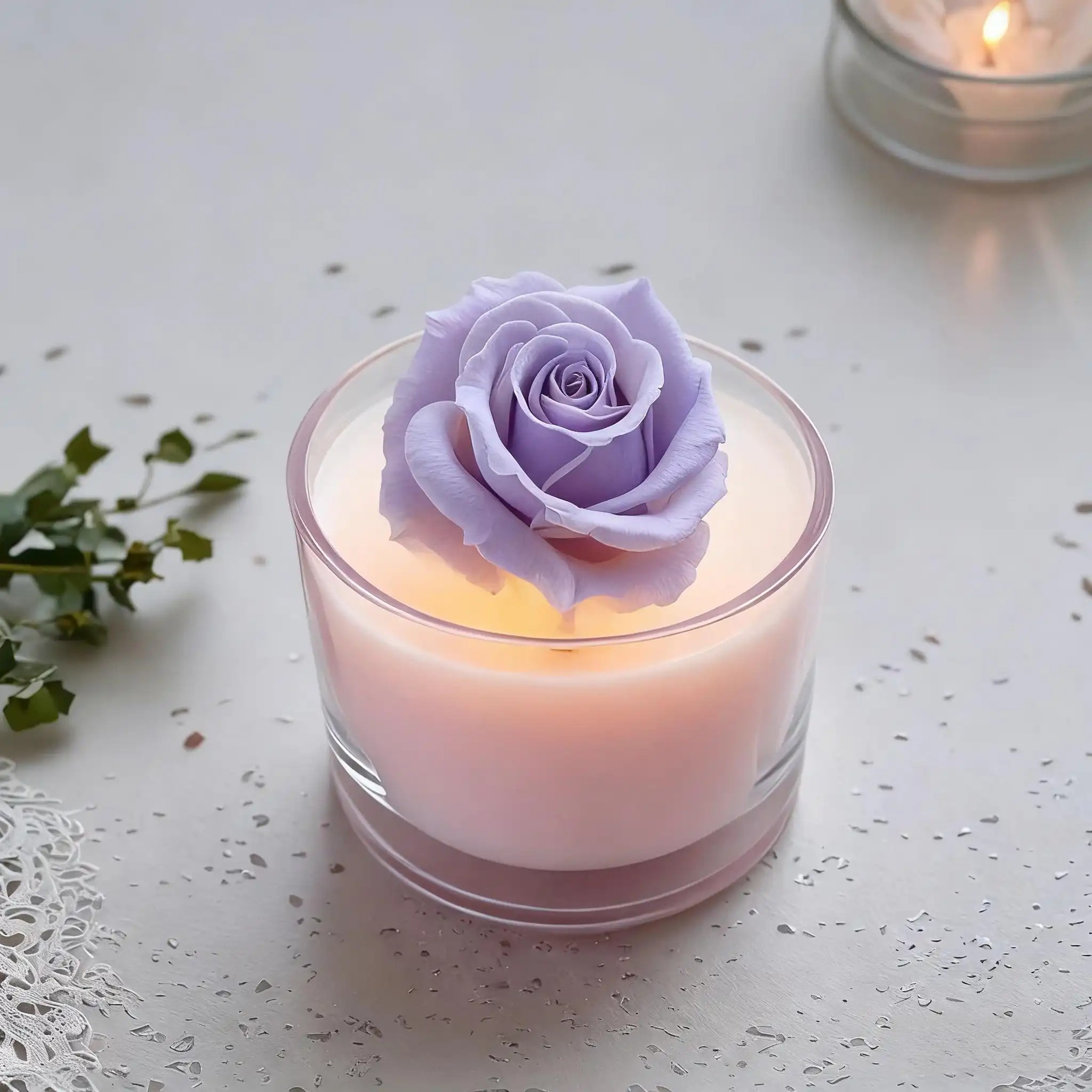 2-delige romantische 3D Rose s - Candle Making Jelly recensie en prijs