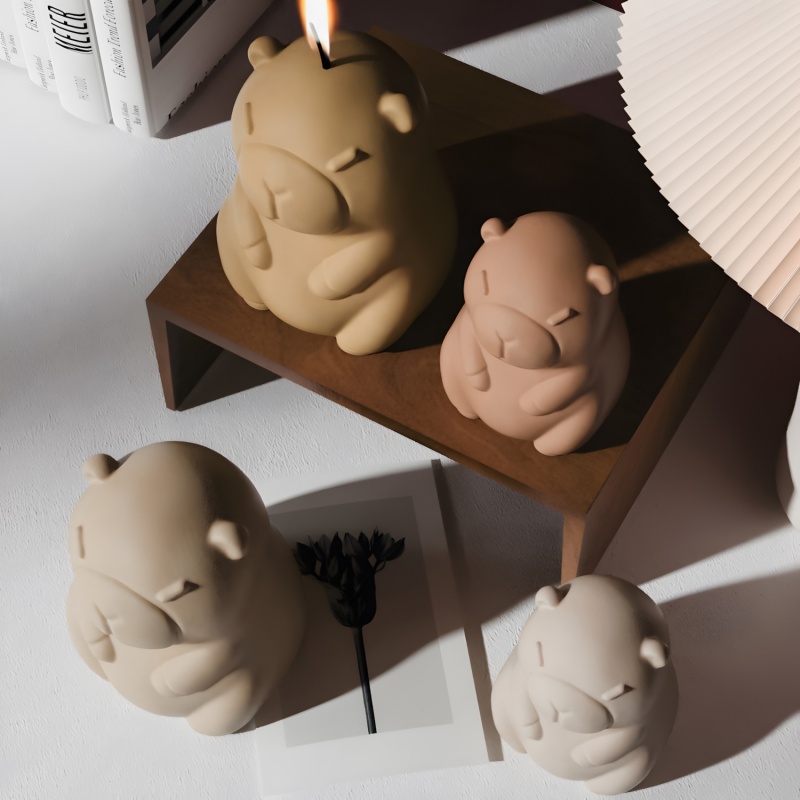 Capibara Pudding Bakken Silico - Candle Making Jelly recensie en prijs