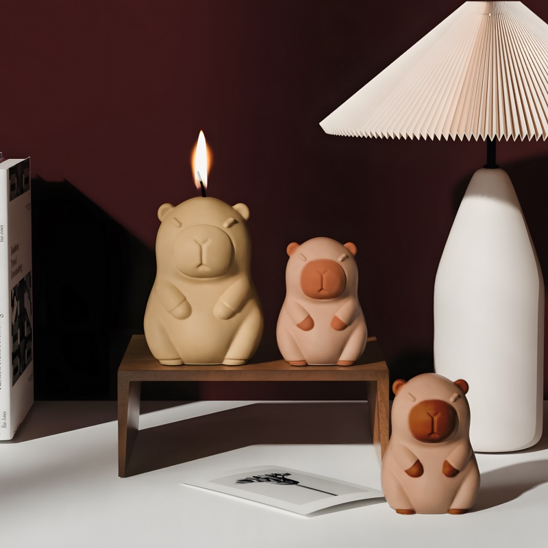 Capibara Pudding Bakken Silico - Candle Making Jelly recensie en prijs
