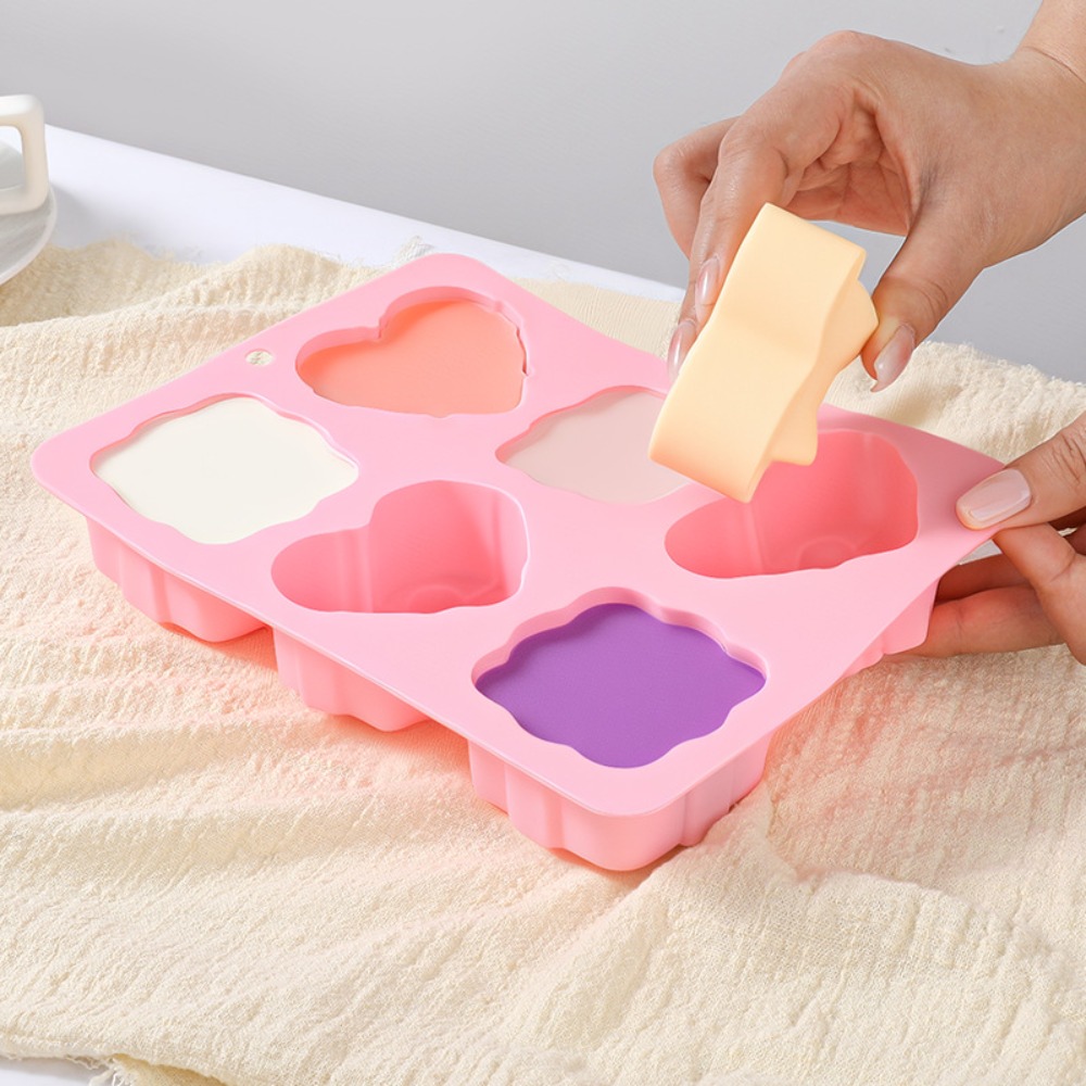 Vierkante hartvorm siliconen m - Candle Making Jelly recensie en prijs
