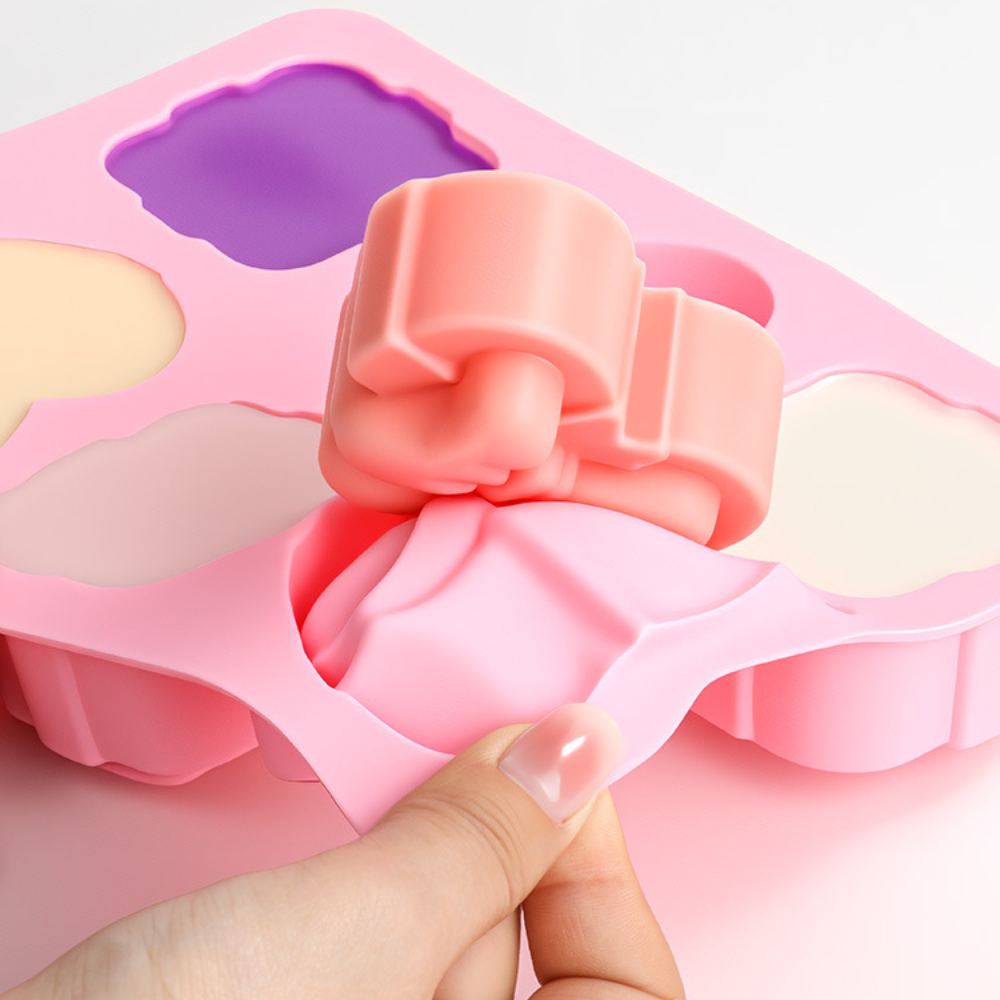 Vierkante hartvorm siliconen m - Candle Making Jelly recensie en prijs