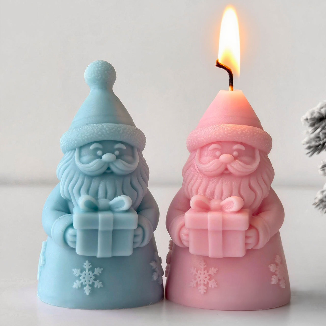 Kerstman Geschenkdoos Silicone - Candle Making Reno recensie en prijs