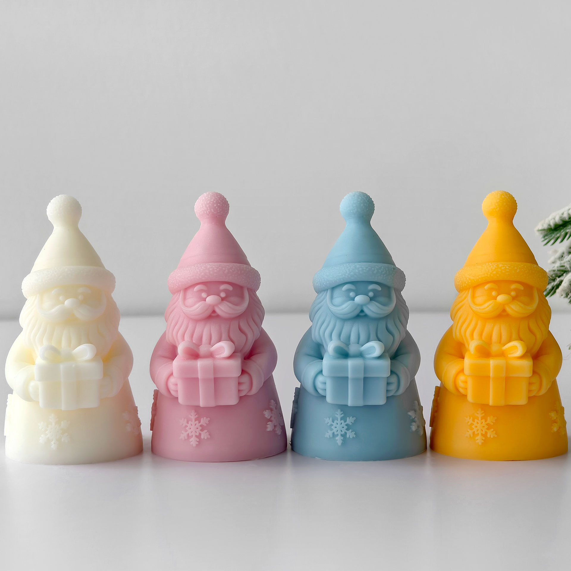 Kerstman Geschenkdoos Silicone - Candle Making Reno recensie en prijs