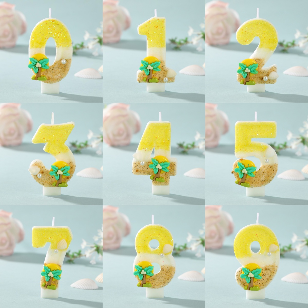 Nieuwe Nummer Cake Kaars Kokos - Paraffin Candle Wax recensie en prijs