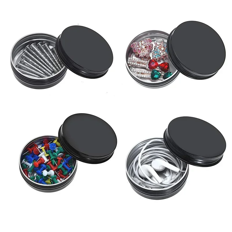 50 Stuks Zwarte Lege Kaars Pot - Tin Container Lid recensie en prijs
