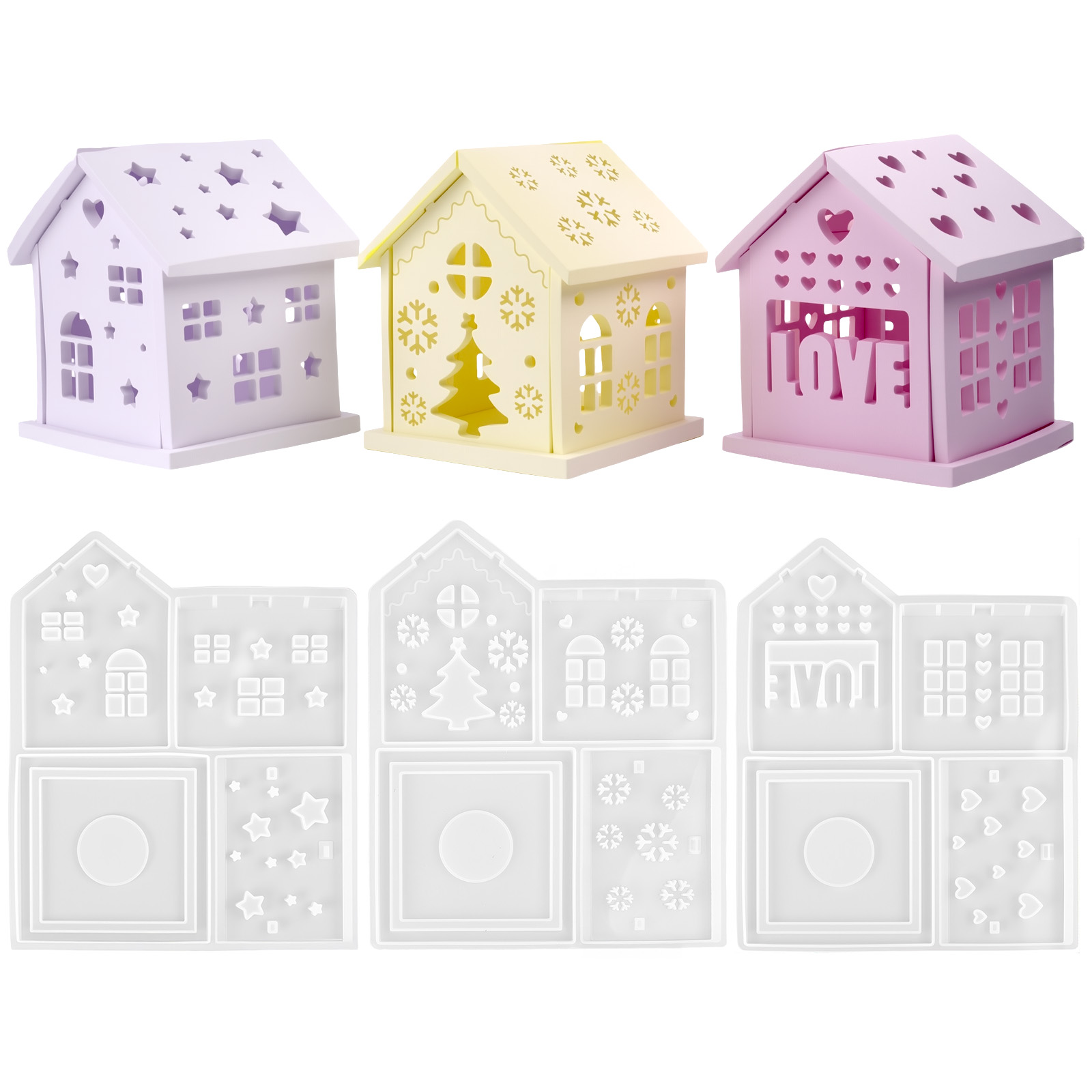3D Huis Siliconen Mal DIY Kers - Candle Making Class recensie en prijs