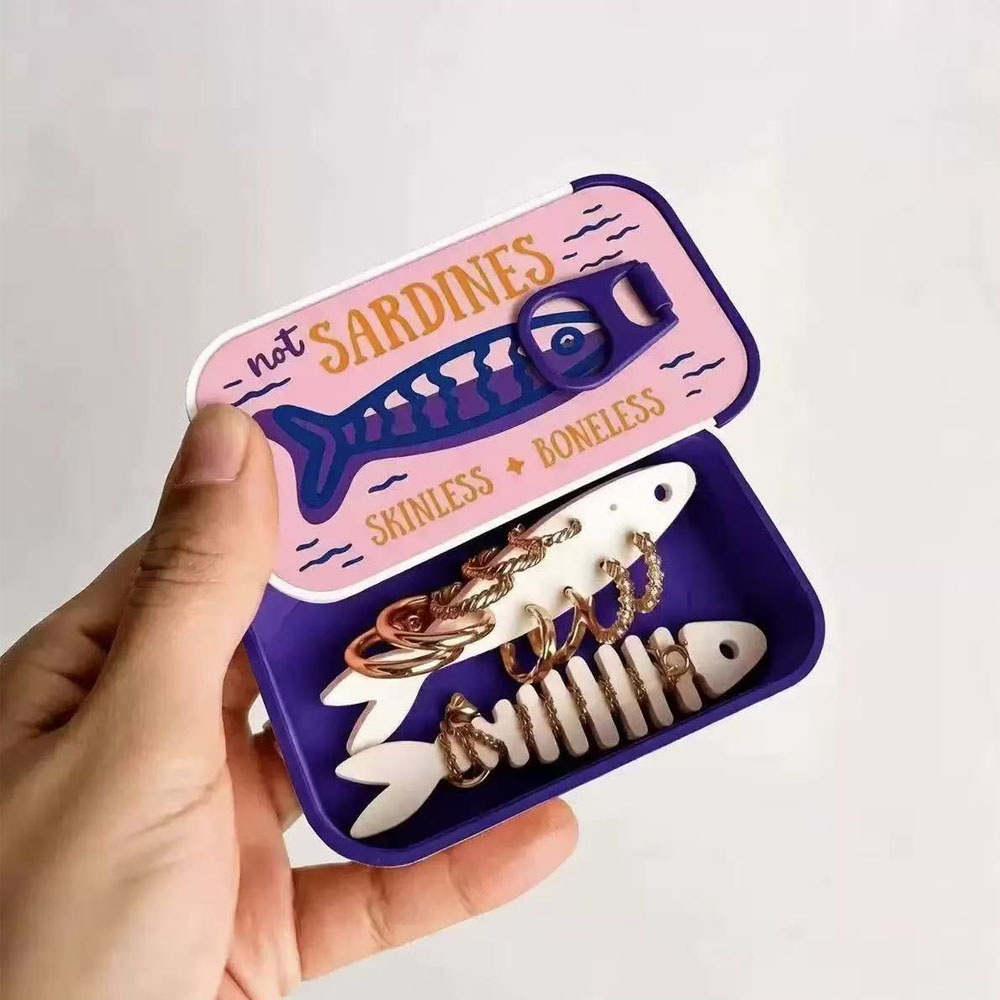 Sardineblikje sieradendoosje 3 - Tin Container Lid recensie en prijs