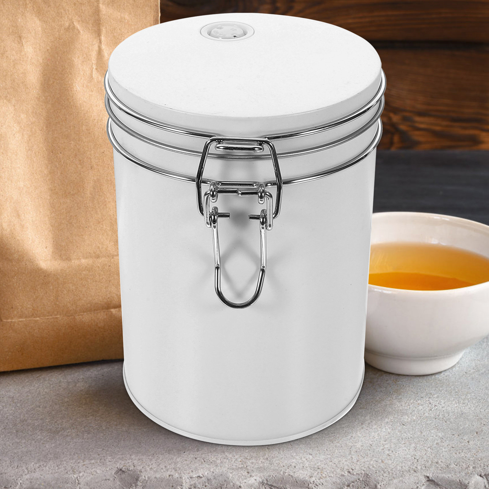 Luchtdichte pot met deksel, ko - Tin Container Lid recensie en prijs