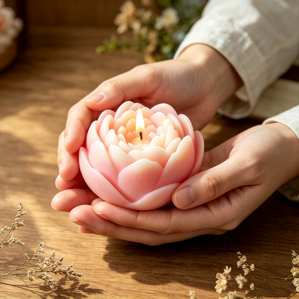3D Bloem Siliconen Mal Pioenro - Candle Making Reno recensie en prijs