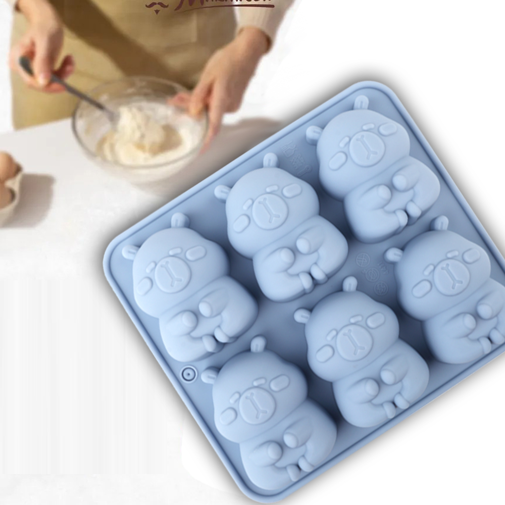 1 siliconen cakevorm in de vor - Candle Making Jelly recensie en prijs