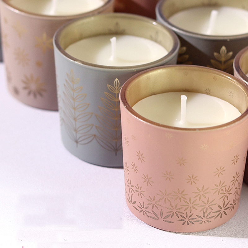 Kleurrijke keramische kaarsen  - Paraffin Candle Wax recensie en prijs