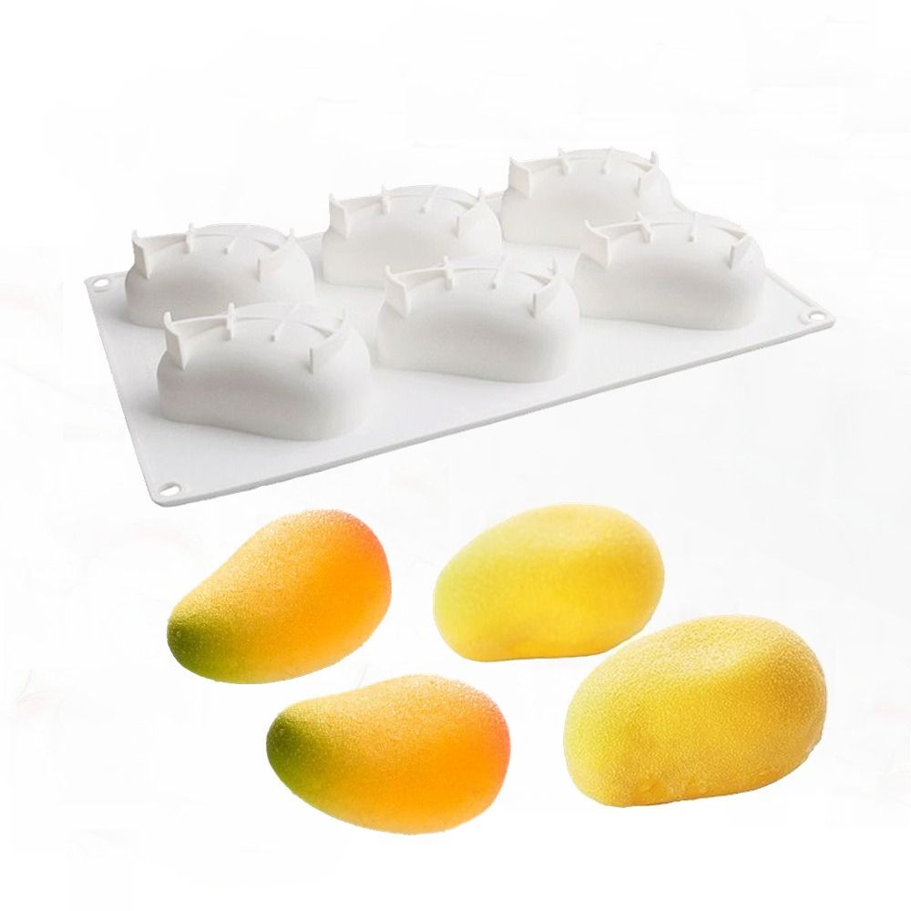 6-delige mango-vormige cakevor - Candle Making Class recensie en prijs