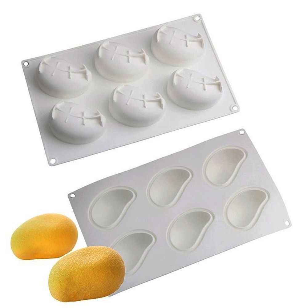 6-delige mango-vormige cakevor - Candle Making Class recensie en prijs