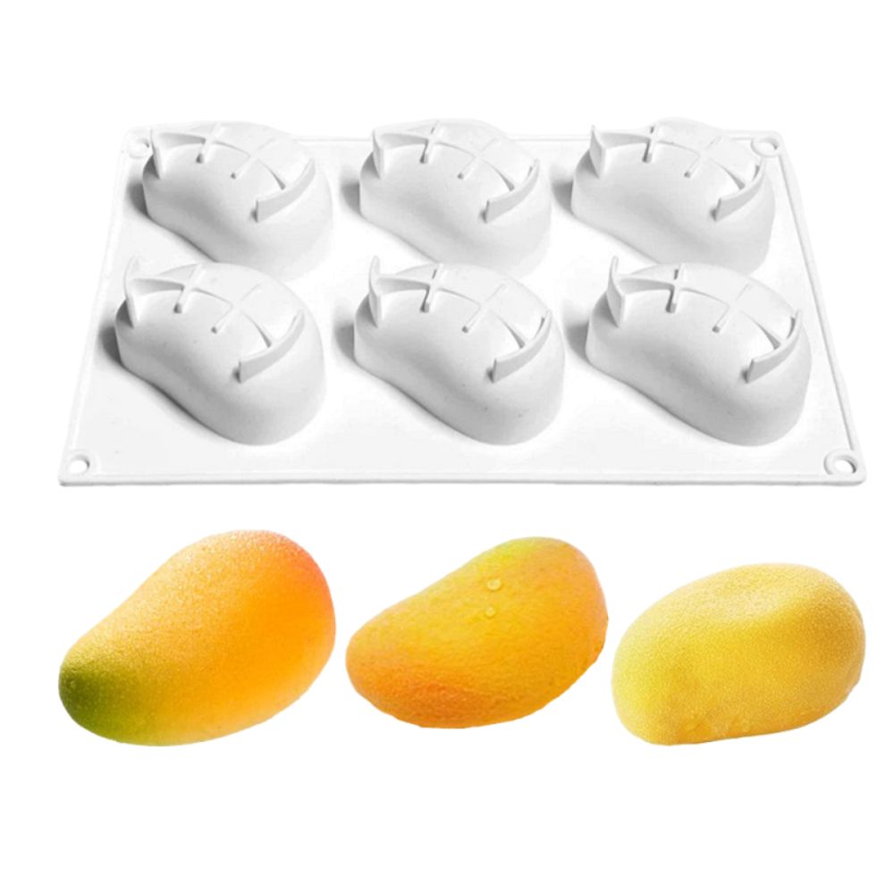 6-delige mango-vormige cakevor - Candle Making Class recensie en prijs