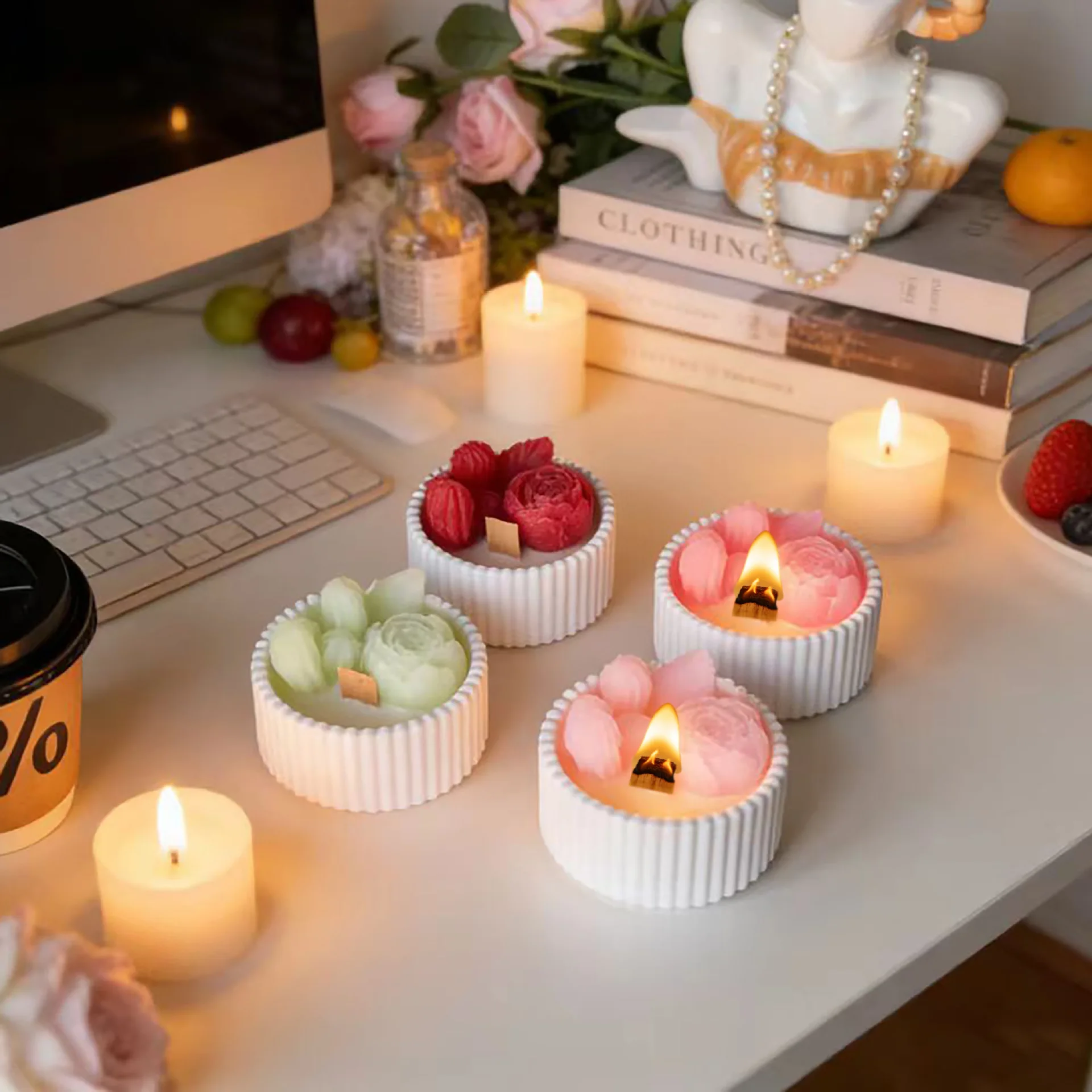 2 stuks geurkaarsen in een ker - Paraffin Candle Wax recensie en prijs
