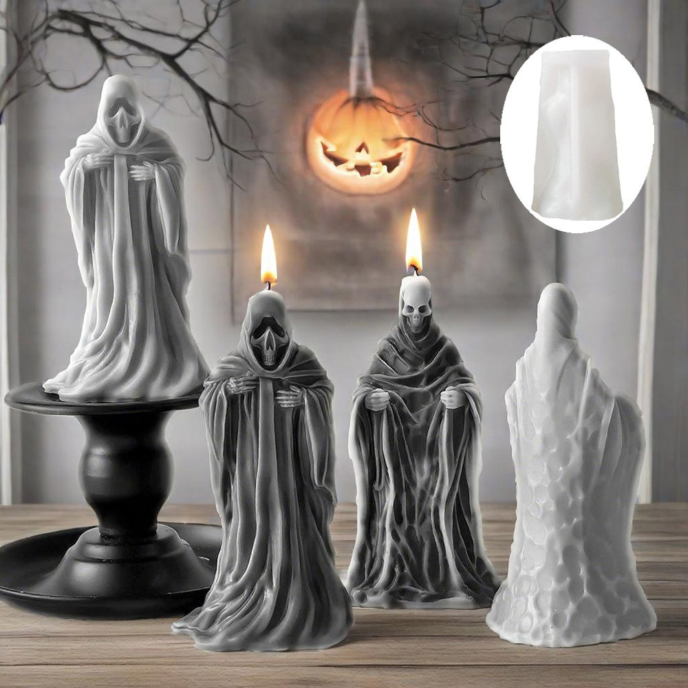 3D skelet geur kaars siliconen - Candle Making Reno recensie en prijs