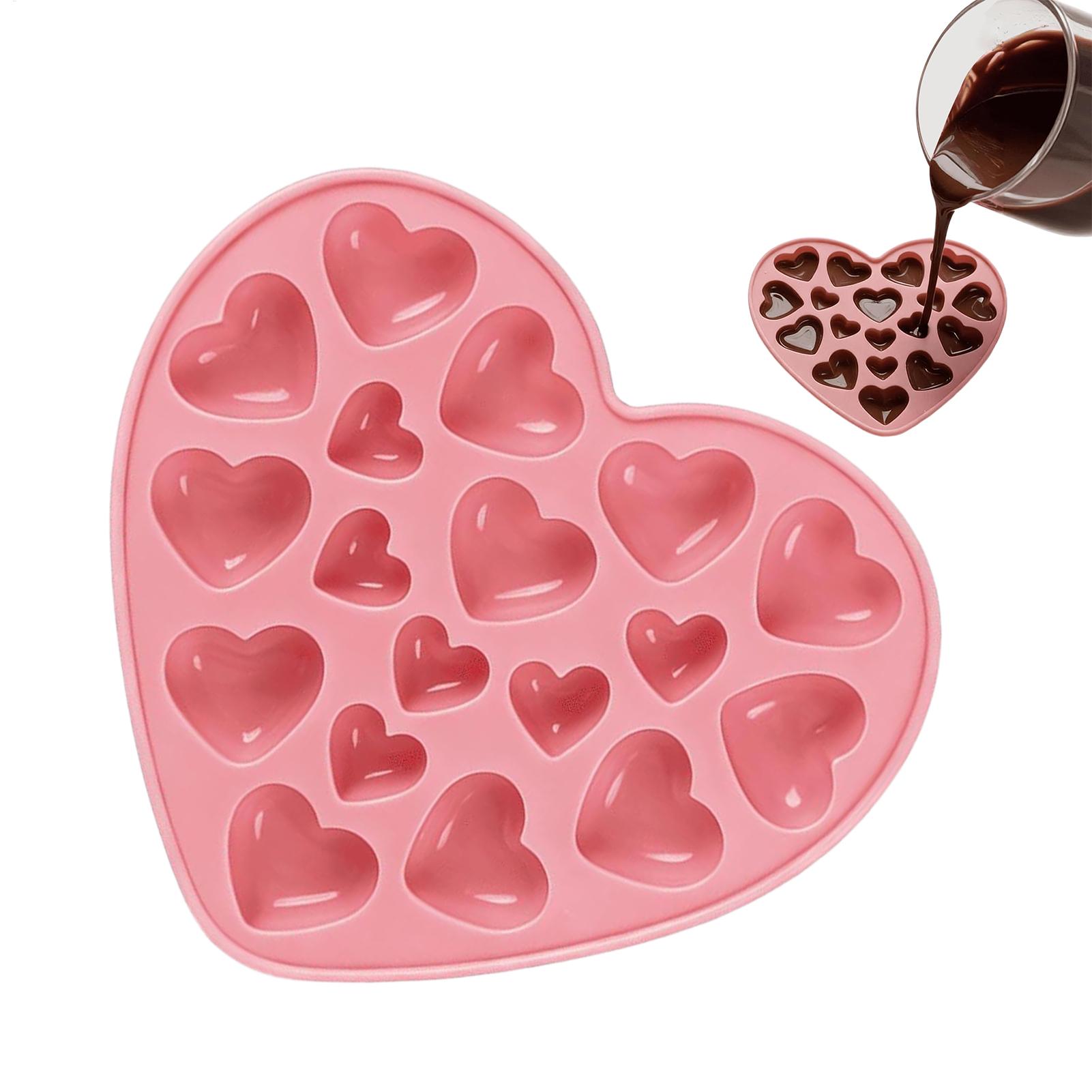 Liefde siliconen chocoladevorm - Candle Making Jelly recensie en prijs