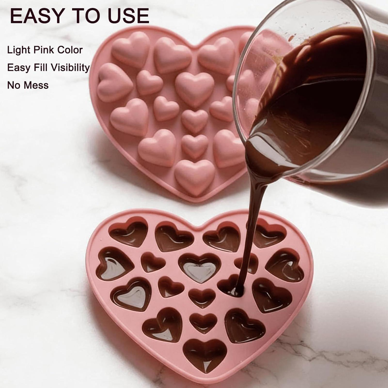 Liefde siliconen chocoladevorm - Candle Making Jelly recensie en prijs