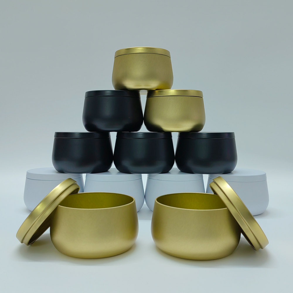 12 stks 8 oz Wit Zwart Goud Me - Tin Container Lid recensie en prijs