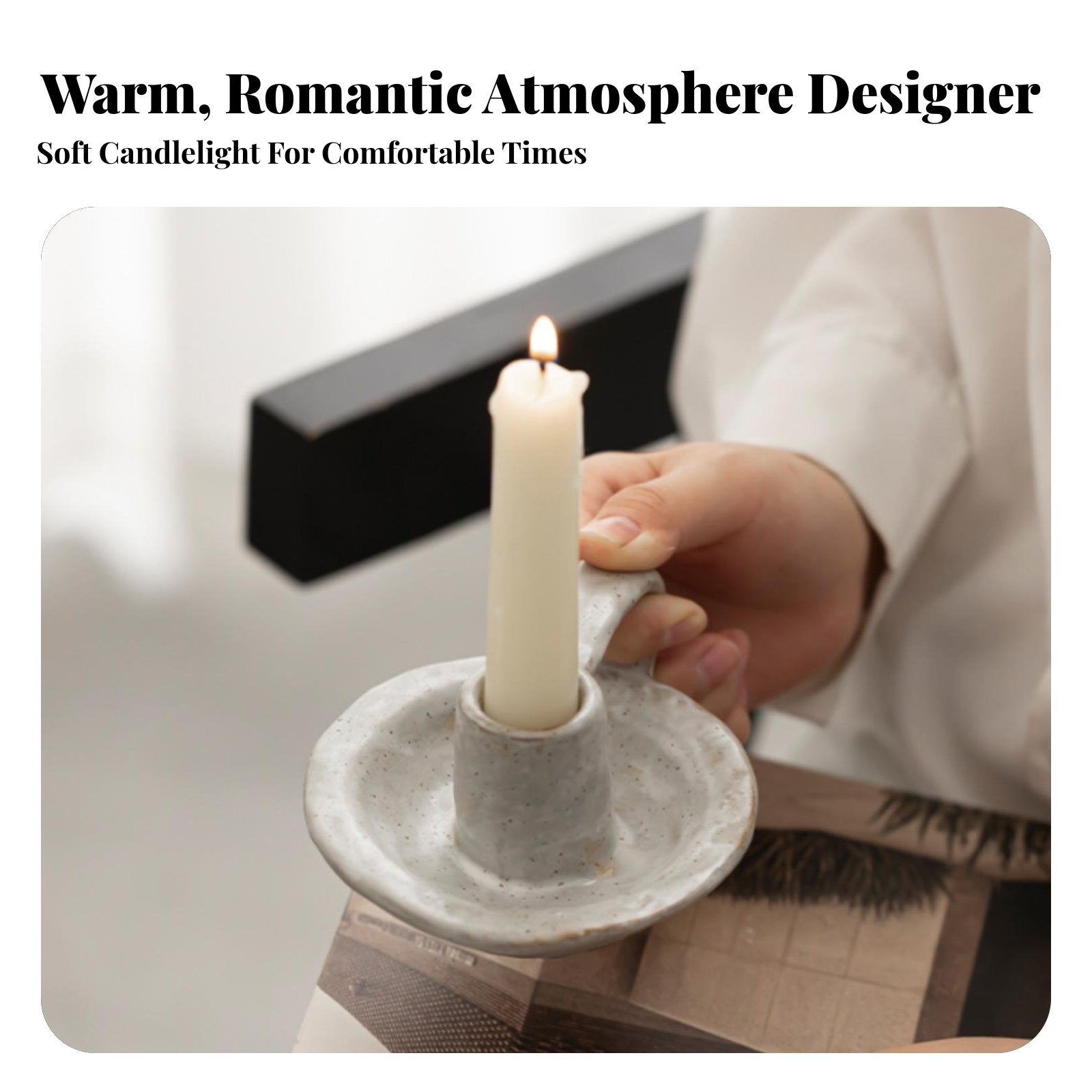 Noordse keramische kaarsenhoud - Paraffin Candle Wax recensie en prijs