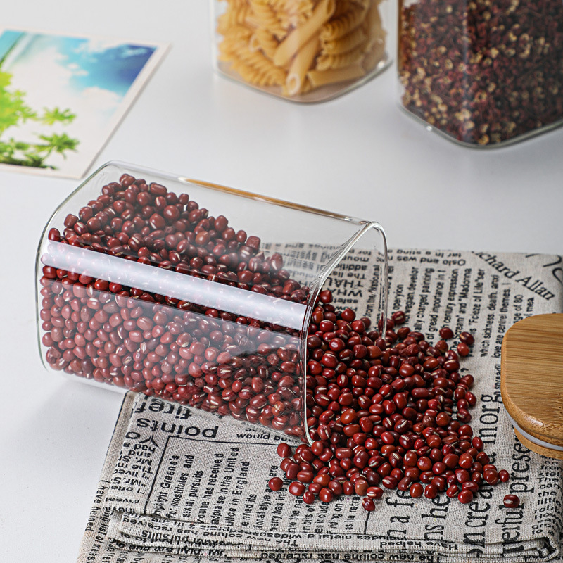 Bamboe Glazen Blikken Transpar - Tin Container Lid recensie en prijs